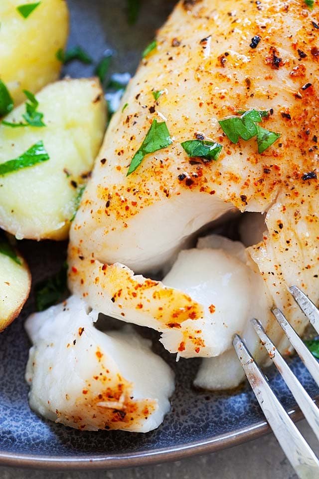 Hangry Spice Seasoning Baked Cod