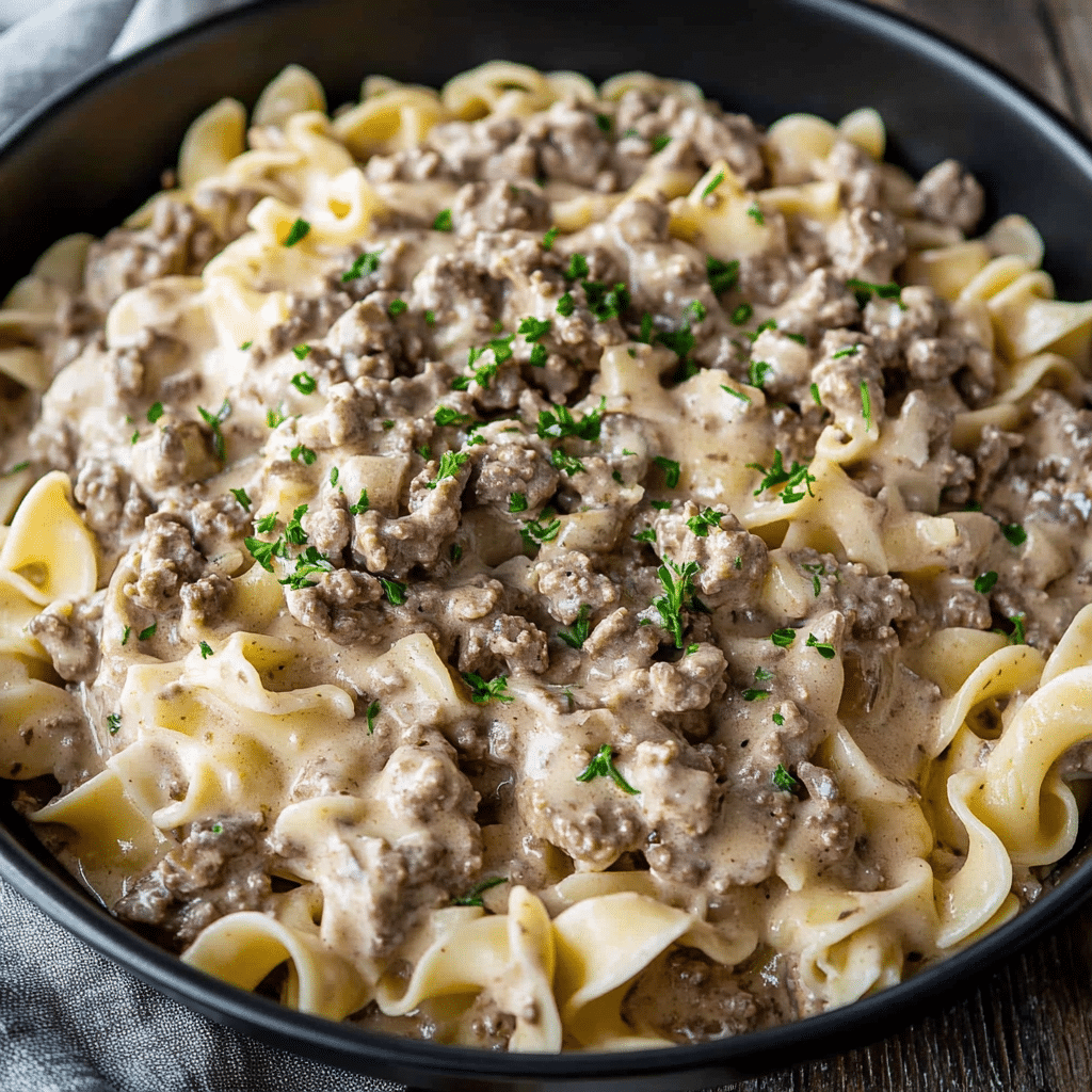 Chef Michael’s Li’l Kick Stroganoff